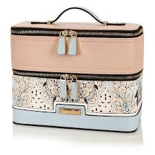 River Island Blue Scarf Print Vanity Case Bags Bag Accessories Fashion Bags
