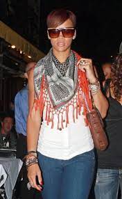 Rihanna Rihanna Bufandas Modernas Bufandas Moda