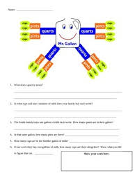 Gallon Man Questions Worksheets Teaching Resources Tpt
