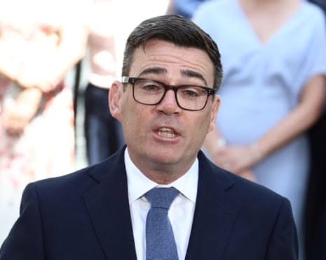 Burnham pledges to end rough sleeping in England in first speech as prime minister | Homelessness | The Guardian