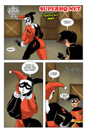 O acordo sexual da Arlequina - Heróis XXX - Hentai Home