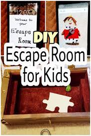 Diy Escape Room Ideas For Kids These Are Perfect For A Rainy Day Or Even A Party Use Materials From Around Escape Room For Kids Escape Room Escape Room Diy
