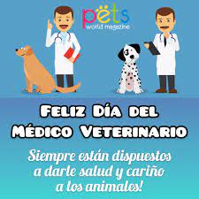 Colegio médico veterinario de la provincia de córdoba ¡seguinos! Feliz Dia Del Medico Veterinario Siempre Estan Dispuestos A Darle Salud Y Carino A Los Animales Pe Veterinary Veterinary Medicine Fictional Characters