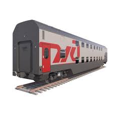 Train Double Decker Wagon Rus 3d Model Truck Interior Train Wagon