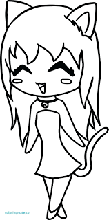 Draw the legs of pusheen. Draw So Cute Unicorn Girl Easy Cuteanimals