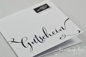 Ein Gutschein Als Weihnachtsgeschenk Born2stamp Heike Vass Gutschein Gestalten Gutschein Geburtstag Geschenke