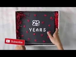 Buy @ etsy.com / $. 25th Anniversary Album For Parents Handmade Gifts Scissors And Ribbons Youtube