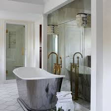 Clawfoot tubs provide a highly comfortable bathing experience. Clawfoot Tub Next To Shower Design Ideas