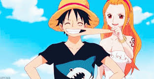 Nightmare luffy and nami by lukeschillart666 on deviantart. Luffy Nami Gif Luffy Nami Stretchy Discover Share Gifs
