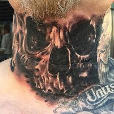 101 Best Skull Tattoos For Men Cool Designs Ideas 2019 Guide Neck Tattoo Tattoos For Guys Skull Tattoo