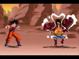Luffy has joined the fight against the evil gods and transforms into a. Battle Of Saiyan Goku Vs Gear 4 Luffy Youtube