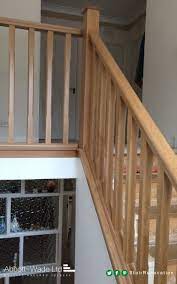 Chamfered Oak Spindles With Oak Newel Posts And Rails Escaleras Modernas Para Casa Escaleras Modernas Escalera Casa