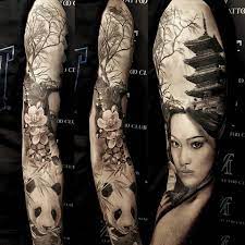 Specialists in japanese & realism tattoos. Finish Japan Realistic Arm Mano Viva Tattoo Club Facebook