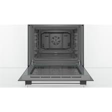 Crystaldry™ chamberc ontains natural minerals that transform the moist air into heat up to 176°f. Bosch Hhf113ba0b Serie 2 Electric Single Fan Oven Black Appliances Direct