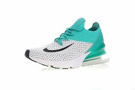 Nike Air Max 270 Flyknit Clear Emerald Black Pure Platinum White Green Ah6803 300 Sepsport