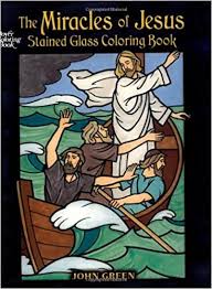 All kids like to play with their sisters and brothers and do fun stuff. The Miracles Of Jesus Stained Glass Coloring Book Dover Stained Glass Coloring Book John Green 9780486462264 Amazon Com Books