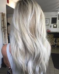 Balayage Silver Ash Blonde Hair Styles Ash Blonde Hair Long Hair Styles