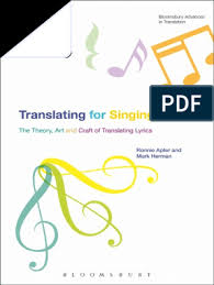 + add or change photo on imdbpro ». Translating For Singing The Theory Art And Craft Of Translating Lyrics Pdf Opera Translations