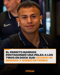 El jugador de San Lorenzo, a préstamo en Barracas Central, tuvo que ser  trasladado a un hospital tras la balacera. https://infob.ae/4kSZQqX