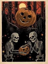 Art By Sam Heimer Halloween Art Halloween Artwork Vintage Halloween Images
