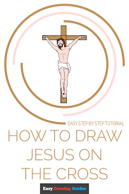 How To Draw Jesus On The Cross Really Easy Drawing Tutorial Jesus On The Cross Easy Drawings Drawing Tutorial Easy