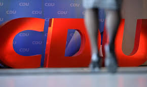 Logo der christlich demokratischen union deutschlands (cdu). Cdu Distanziert Sich Von Wahlwerbung Mit Halbmond