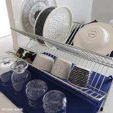 ikeaのおしゃれな商品 購入品 kvot水切り のブログ画像 インテリア 収納 省スペースキッチン キッチン 水切り