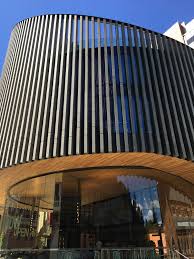 City Of Perth Library Kerry Hill Architects Australia Facade Architecture Round Building Architecture Exterior