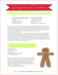 Free Printables Gingerbread Men Cookie Recipe Sweet Treats Tags The Tomkat Studio Blog Gingerbread Man Cookie Recipe Cookie Recipe Printable Gingerbread Man Recipe