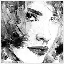 Epingle Sur Tableau Portrait Aquarelle