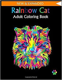 Hello kitty among flowers and hearts. Rainbow Cat Adult Coloring Book New Expanded 100 Pages 8 5x11 Inch Adults Cats Coloring Book Cats Adult Activity Books Adoy Coloring Book 9798637788705 Amazon Com Books