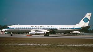 Pan American World Airways Pan Am Douglas Dc 8 62 N1802 Clipper Golden Light Served Pan Am 1970 71 Operated Pan American American Airlines Air Carrier