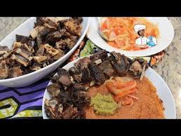 Gari Pinon Au Mouton Recette Africaine Southern Recipes Goat Meat What Recipe