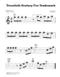 Queen Twentieth Century Fox Trademark Sheet Music Notes Chords Sheet Music Notes Sheet Music Guitar Tabs