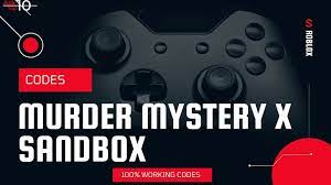 July 2021 here is the list with all valid or working codes in mmx sandbox. New Murder Mystery X Sandbox Codes Roblox Updated 2021