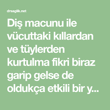 Dis Macunu Kullanarak 10 Dakikada Istenmeyen Tuylerden Kurtulun Mac Recete Dogal Receteler