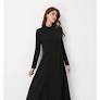 order cancellation black Knit dress from www.missfinchnyc.com