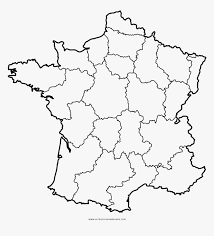 Make a fun coloring book out of family photos wi. France Map Coloring Page Carte France Regions Png Transparent Png Kindpng