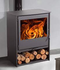 A wood burning stove creates a cosy, warm and inviting atmosphere like nothing else. Wood Stove Eco Design Milano Titanium The Barbecue Store Spain