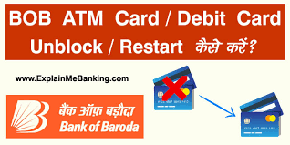 Jun 04, 2021 · the greenlight debit card has many useful factors that can go a long way in helping you teach your kids about money. Bob Atm Card Unblock Restart Kaise Kare Blocked Due To Wrong Pin Entered