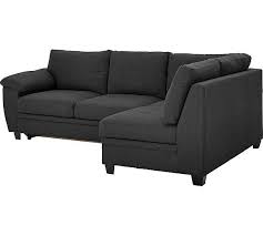 Buy Argos Home Fernando Right Corner Fabric Sofa Bed Charcoal Sofa Beds Argos