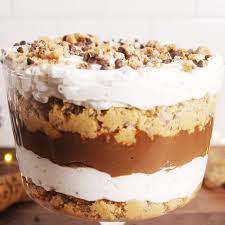 No Bake Cookie Teig Kleinigkeit Cookie Kleinigkeit Trifle Recipe Desserts Dessert Recipes