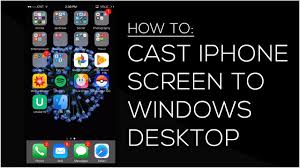 Connect the other end of the hdmi or vga cable to the display, tv, or projector. 6 Best Apps To Share Iphone Screen To Windows Pc