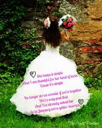 Pin By Lauren Elizabeth On Song Quotes Wedding January Wedding Best Friend Wedding