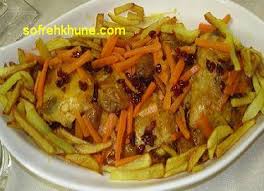 نتیجه تصویری برای خورش سیب