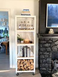 Not to be confused with the singing stones (land 1). We Painted Our Stone Fireplace Black Most Lovely Things