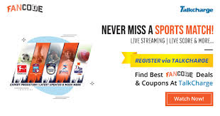 Terms & conditions may apply. Fan Code Coupon For Live Match Live Streaming And Fantasy