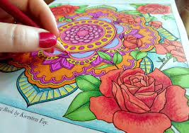 Coloring book for adult and older children. Adult Coloring Books Kiersten Fay