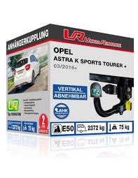 Auto bild zeigt alle neuen opel bis 2022. Anhangerkupplung Fur Opel Astra K Sports Tourer Kombi 2016 2017 2018 2019 2020 2021 Vertikal Abnehmbar Elektrosatz Ohne Elektrosatz