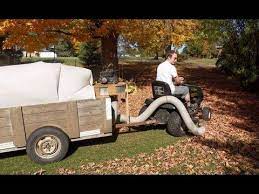 Leaf Vacuum Trailer Lawn Care Business Cards Lawn Care Business Garden Tool Organization